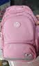 史努比（SNOOPY）小学生书包女孩学院风护脊减负1-6年级儿童初中生双肩背包 粉 实拍图