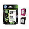 惠普（HP）803原装黑彩套装墨盒 适用hp deskjet 1111/1112/2131/2132/2621/2622打印机 实拍图