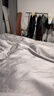 MIDO HOUSE铭都100支四件套纯棉床上用品100%全棉床单被套A类高端轻奢高级感被罩200x230cm格雷灰 实拍图