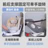 bebelock儿童安全座椅汽车用0-7-12岁婴儿宝宝360旋转车载可坐可躺i-Size 香槟金-标准款【单手旋转+抗翻转】 实拍图