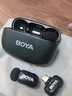 BOYA 博雅麦克风mini 2无线领夹麦克风手机直播收音麦 一拖二夹领式AI智能降噪迷你话筒户外拍摄收音器 实拍图