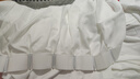 未来式幻影纱窗帘窗纱帘透光不透人卧室防晒隔热客厅阳台飘窗遮光26新款 幻影纱-霜白色-【透光不透人】（当天发货)（带挂钩） 帘宽2.7m*高2.7m挂钩款1片 实拍图
