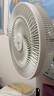 美的（Midea）【幸运草安睡1S】一级能效直流变频声控电风扇家用遥控卧室静音落地扇台式桌面抗菌大风力转页扇 实拍图