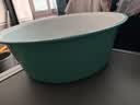本迪中号加厚双色脸盆34cm单个装洗脚盆学生宿舍塑料脸盆泡脚盆 实拍图