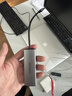 山泽USB3.0千兆转网口扩展坞分线器HUB集线器网卡网线转接头RJ45转换器笔记本电脑台式机一拖多拓展坞 实拍图
