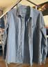 京东京造【纯棉牛津纺】休闲衬衫男长袖男衬衫外套衬衣春季男 灰蓝色 41 实拍图