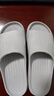 佳途旅行便携一次性拖鞋可家用待客酒店防滑洗澡居家拖鞋灰色44-45 实拍图