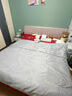 皇朝家私桑蚕丝被 空调被 可水洗夏凉被冰丝双人薄被子芯 灰200*230cm2斤 实拍图