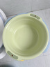 本迪大号加深洗脸盆38cm单个装学生宿舍洗衣加厚塑料盆泡脚盆颜色随机 实拍图