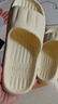 洁丽雅拖鞋女夏季室内家居家用浴室洗澡防滑防臭EVA情侣静音凉拖鞋男夏 黄色 【2.0版本 |  升级不加价】 38-39 【适合37-38码】 实拍图