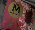 梦龙【王嘉尔推荐】和路雪 甜查理草莓奶冻味冰淇淋雪糕冰激凌62g*4支 实拍图