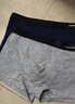 真维斯（Jeanswest）男士内裤纯棉平角裤大码四角4条 实拍图