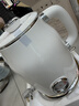 美的（Midea）电热水壶烧水壶家用自动断电1.7L大容量316L母婴级不锈钢电水壶进口精准控温器MK-SH61-Q 实拍图