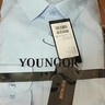 雅戈尔（YOUNGOR）长袖衬衫男白色DP免烫衬衫纯棉面料舒适抗皱平整易打理 GLDP16384BJA白色 39 实拍图