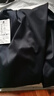 皮尔卡丹高档含桑蚕冰丝休闲裤男士夏季薄款商务宽松弹力西装裤爸爸长裤子 藏青色 【专版LOGO薄款】 36 【170-180斤】 实拍图