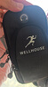 WELLHOUSE跑步手机臂包 男女夜光臂袋健身骑行反光户外运动臂包 素雅黑 实拍图
