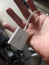 贝尔金（BELKIN）Type-C扩展坞 一分二转接器USB-C供电+3.5mm耳机转接头 手机直播转换器 苹果手机转接头 NPA004白 实拍图
