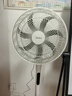 美的（Midea）【闪拆系列】一键闪电拆装直流变频家用语音电风扇一级能效轻音落地扇大风力卧室立式电扇SDJ30BC 实拍图