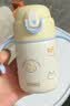 膳魔师（THERMOS）儿童保温保冷杯10M+学饮杯316L不锈钢学生上学杯350ml吸管杯TCKT 实拍图