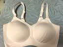 嫚熙（EMXEE）太空反重力孕妇哺乳内衣聚拢防下垂孕期产后专用喂奶文胸春夏 晚霞粉【太空Bra 反重力系列】 L 实拍图