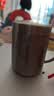 美厨（MAXCOOK）水杯304不锈钢 带盖泡茶杯双层马克杯带把手儿童学生办公室杯子 304不锈钢300ml(带盖) MCB649 实拍图