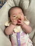 LOVERTOO法国LOVERTOO婴儿硅胶牙胶磨牙棒口欲期3-6-12个月宝宝婴幼儿咬胶 月亮款牙胶+防掉链+收纳盒 1只装 实拍图