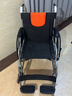 鱼跃 (yuwell)手动轮椅车H062折叠老人轻便免充气铝合金旅行手推代步 实拍图