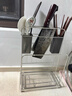 美厨（MAXCOOK）刀架砧板架一体 厨房刀具筷子置物架菜刀锅盖收纳带挂钩MCZW9752 实拍图