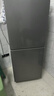 美的（Midea）182L两门小冰箱灰色两门小户型一级能效客厅家用租房宿舍可冷藏冷冻不占地MR-191A【国家补贴】 实拍图