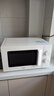 海尔（Haier）快捷微波炉家用小型 360°转盘加热 旋钮操控 易洁内胆 白色HW-M20J1W 实拍图