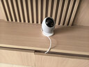 鸿蒙智选海雀800万摄像头监控家用360度无死角带夜视全景支持华为智慧生活家庭室内安防看护可对话视频雀蛋 实拍图