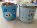 迪士尼（Disney）牛奶杯儿童水杯幼儿园学饮杯带刻度喝水杯子直饮杯耐摔带盖咖啡杯 实拍图