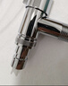 九牧（JOMOO）洗衣机角阀龙头水嘴不锈钢4分卡扣螺纹接口银色74112-784/1C-1 实拍图