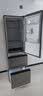 海尔（Haier）「真省电」310L三门冰箱抗菌净味一级能效风冷无霜BCD-310WGHD3E7WV(银)国家补贴 实拍图