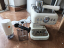 小熊（Bear）咖啡机 家用小型半自动意式 胶囊可用冷热双萃20Bar泵压 压力计 自动打奶泡 小白咖E12S7 实拍图