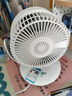 夏普小风铃空气循环扇电风扇家用小型风扇桌面台式静轻音99档风速抑菌大风量一级能效PJ-CA230A-C 实拍图