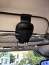 倍思（BASEUS）汽车眼镜夹车用车载遮阳板眼镜架卡片夹多功能仪表台 夹持款 黑色 实拍图