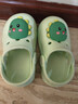牧童儿童拖鞋夏男宝宝洞洞鞋软底女童卡通洗澡婴幼儿家居鞋奶龙绿160 实拍图