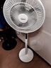 美的（Midea）【闪拆系列】一键闪电拆装直流变频家用语音电风扇一级能效轻音落地扇大风力卧室立式电扇SDJ30BC 实拍图