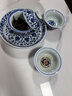 京东京造 盖碗茶具 景德镇盖碗陶瓷茶具主人杯礼盒装 青花缠枝莲盖碗壶承 实拍图