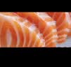 海泽鲜 挪威冰鲜三文鱼（大西洋鲑）生鲜三文鱼拼盘生鱼片 切片【纯中段】 400g 净重 实拍图