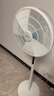 美的（Midea）【幸运草安睡1S】一级能效直流变频声控电风扇家用遥控卧室静音落地扇台式桌面抗菌大风力转页扇 实拍图