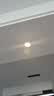 德力西（DELIXI）LED筒灯客厅过道吊顶灯超薄嵌入式孔灯全铝6W暖白开孔尺寸75mm 实拍图