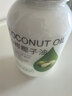 准食到 椰子油食用油海南物理冷压榨烘焙炒菜护发护肤漱口500ml 实拍图