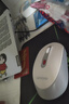 联想（Lenovo）无线蓝牙双模充电鼠标 便携办公鼠标人体工学设计 适用台式机一体机笔记本平板 M28灰色 实拍图