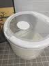 家用米桶食品级米缸面粉储存罐防虫防潮密封面桶储粮桶【送量杯】 米桶小号-奶白色【约装20斤】 实拍图