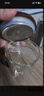 雅集玻璃杯月牙茶隔大容量豪饮杯800ml高硼硅水杯耐热泡茶杯木盖木把 实拍图