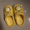 牧童儿童拖鞋夏男宝宝洞洞鞋软底女童卡通洗澡婴幼儿家居鞋奶狮黄180 实拍图