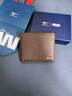七匹狼（SEPTWOLVES）男士钱包短款真皮牛皮钱夹加厚大容量男式软皮皮夹送男友老公爸爸 送专柜礼盒 啡色 3A94054B-1 实拍图