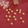 领丰金黄金豆豆金块AU9999足金实心真金豆子收藏节日礼物送女友送朋友 金豆0.5g国检证签 实拍图